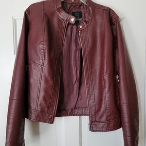 Vegan Leather moto jacket